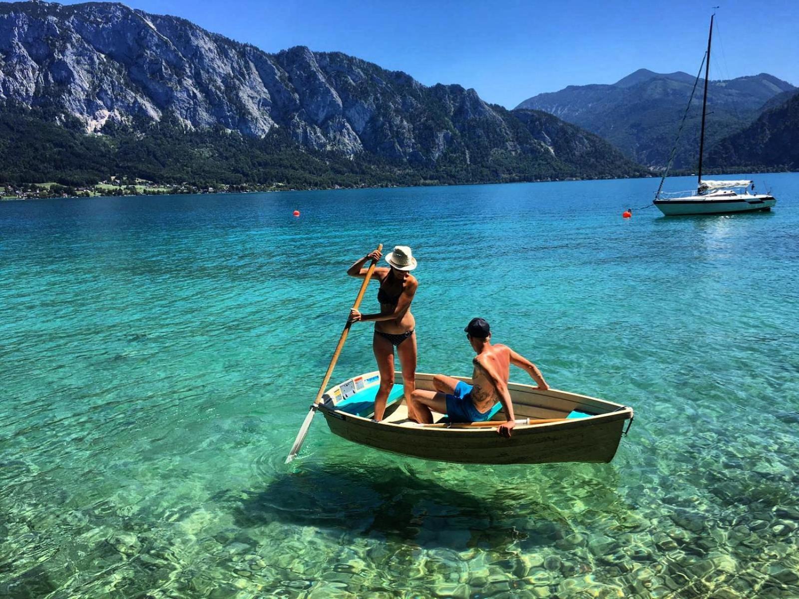 Ferienhof Margarethengut Unterach am Attersee Exterior foto