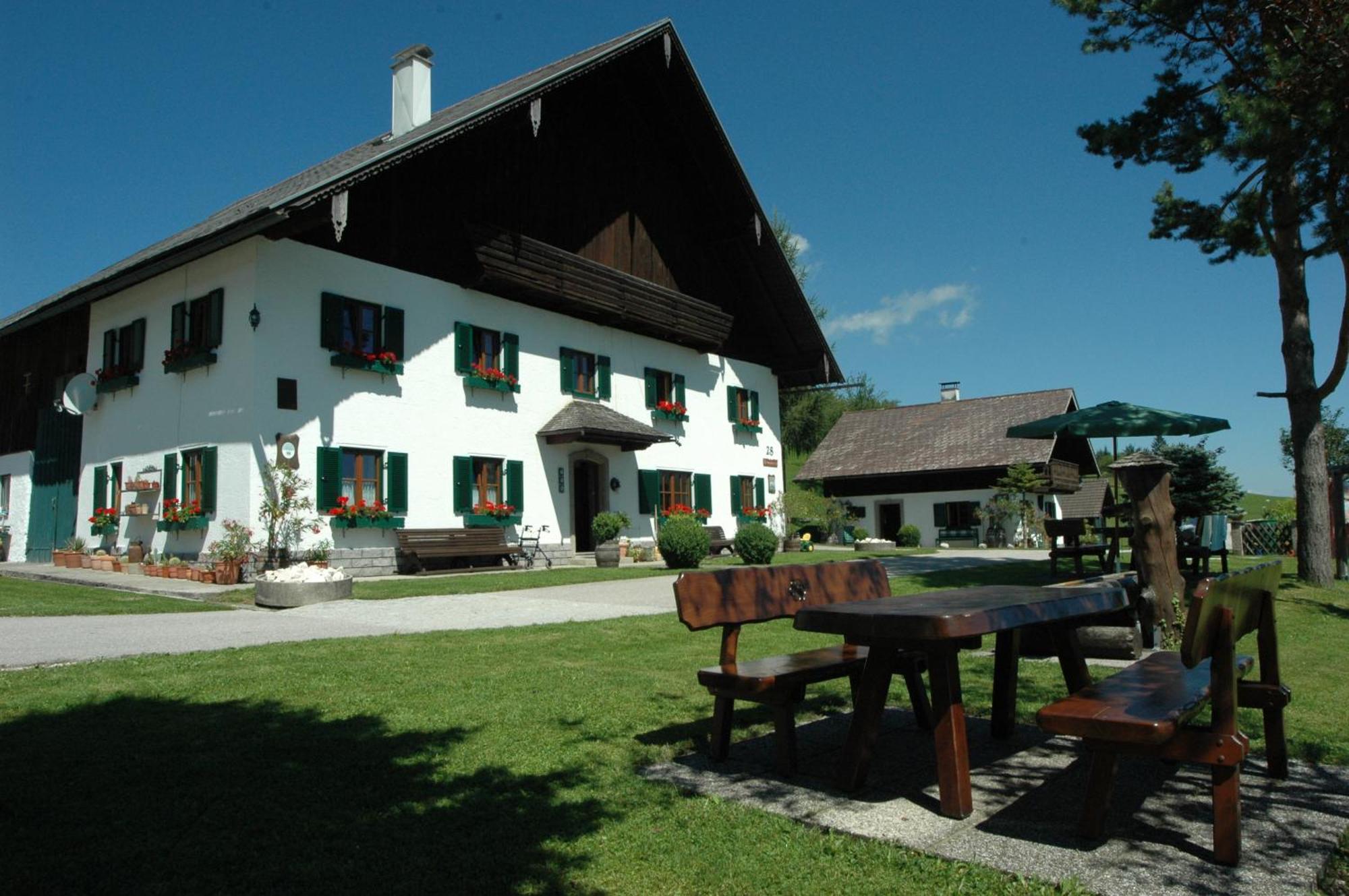 Ferienhof Margarethengut Unterach am Attersee Exterior foto