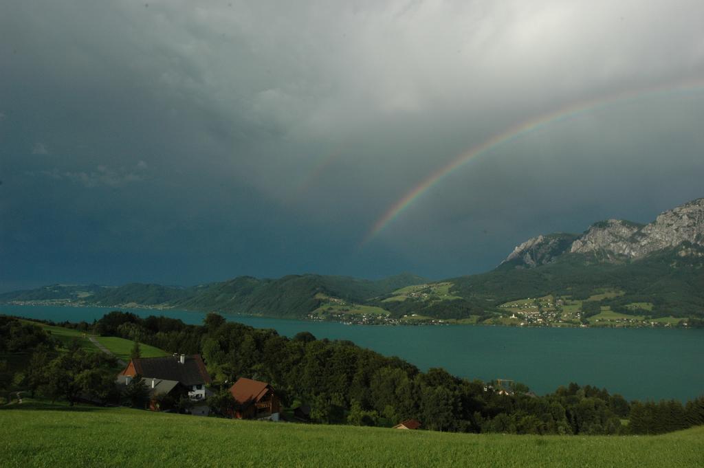 Ferienhof Margarethengut Unterach am Attersee Exterior foto