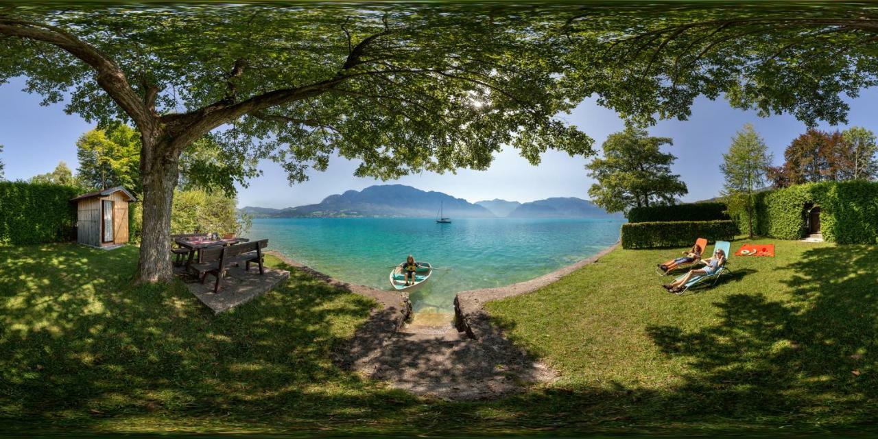 Ferienhof Margarethengut Unterach am Attersee Exterior foto