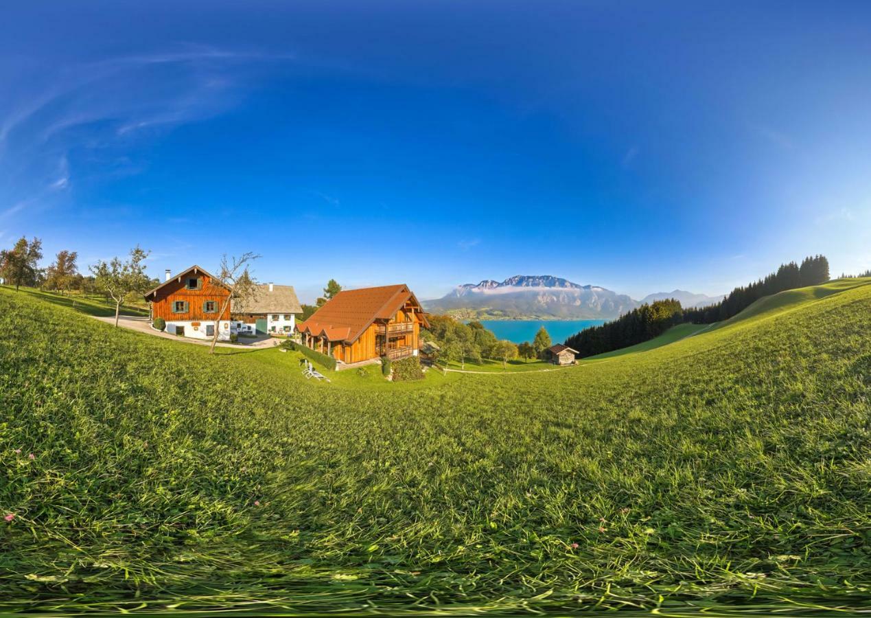 Ferienhof Margarethengut Unterach am Attersee Exterior foto